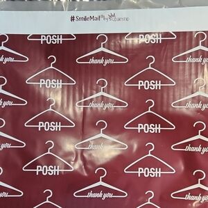 New Posh Hanger 14" X 17" Poly Mailers 50 Pack Reseller Bundle